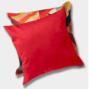 Cojín Terciopelo Rojo 40×40