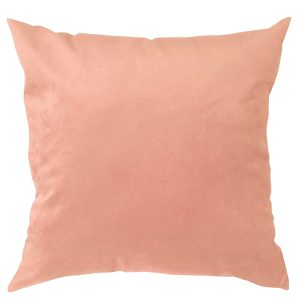 Cojín Salmón de Terciopelo 40×40