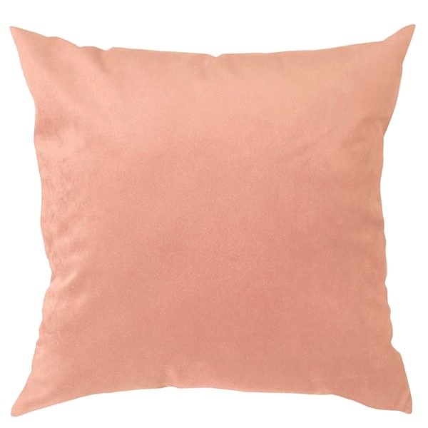 Cojín Salmón de Terciopelo 40×40