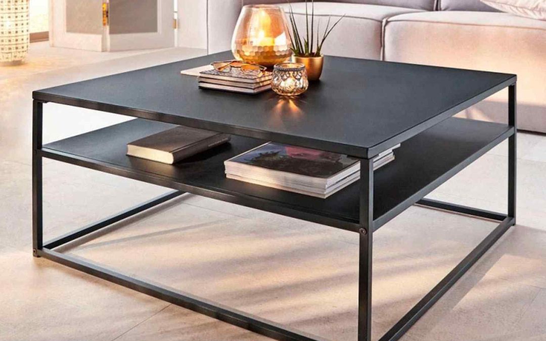 Mesa de Centro Moderna: Minimalismo y Carácter para tu Living