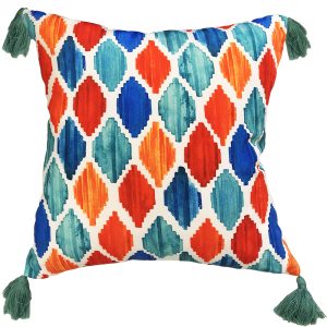 Cojín Rombos Multicolor 45×45