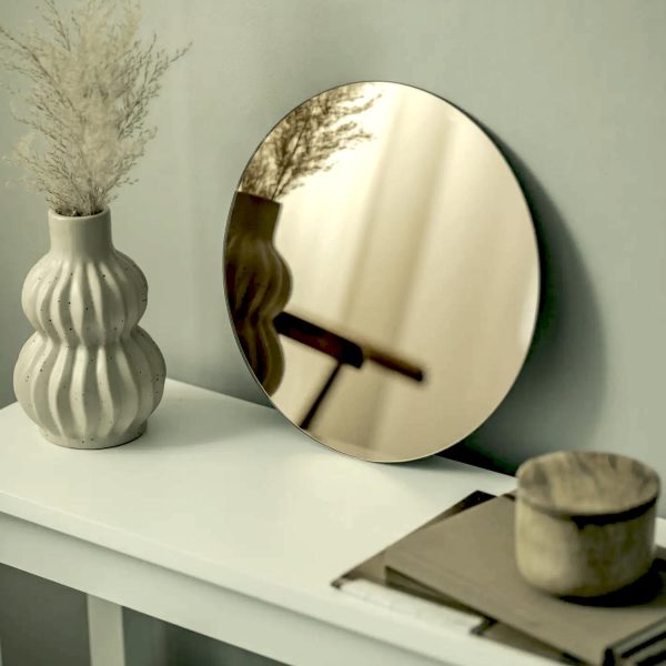 Espejo Circular Grou Bronce 40 a 120 cm. - Imagen 4