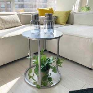 Mesa auxiliar Nes Plata 40x50