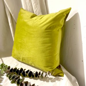 Cojín Terciopelo Verde 40×40
