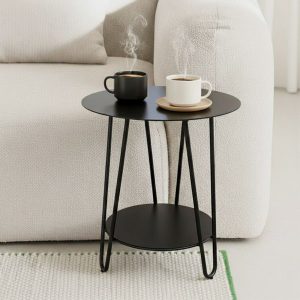 Mesa Lateral Metálica Askim 43x51