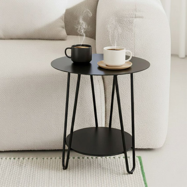 Mesa Lateral Metálica Askim 43x51