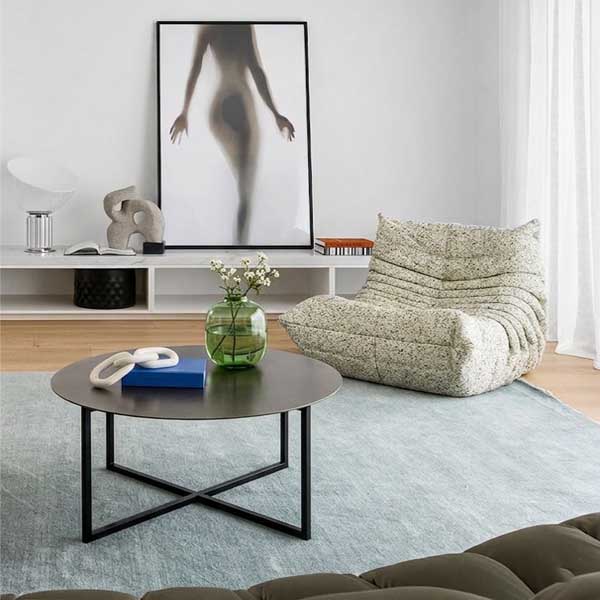 Mesa de centro Talsi 80x45