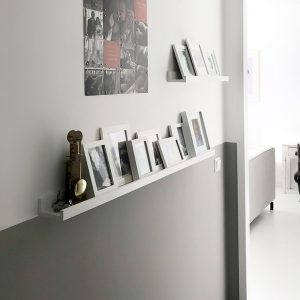 Repisa Satow L Blanca - 120 cm