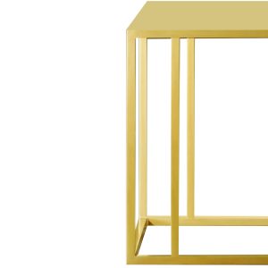 Mesa Auxiliar Metálica Soest / Colores 45x30x50 - Dorado