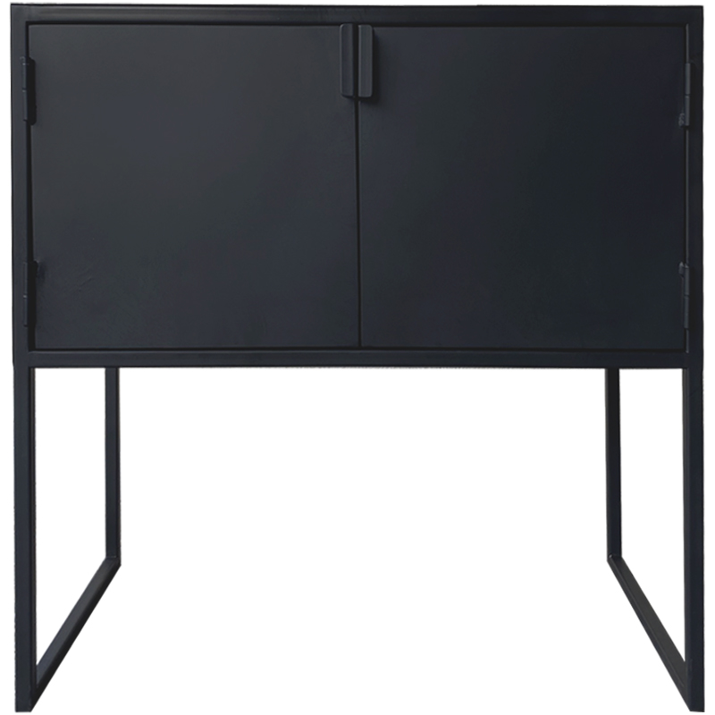 Arrimo, Estante Metálico Vatne Negro 140x40x80 - Imagen 2