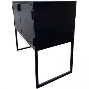 Arrimo, Estante Metálico Vatne / Negro 140x40x80 - 110x80x40