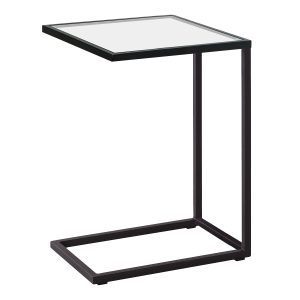 Mesa Auxiliar metálica krika color negro