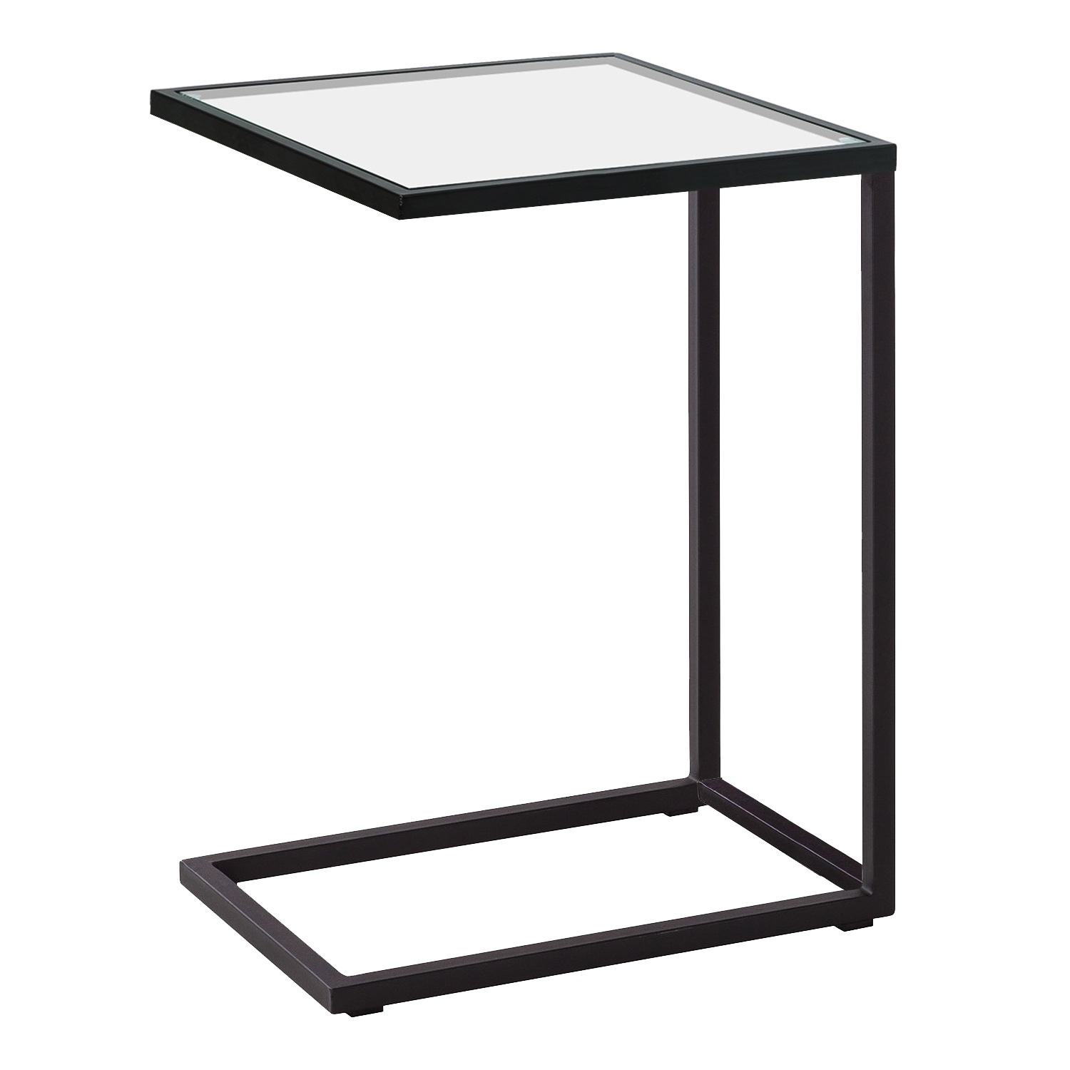 Mesa Auxiliar metálica krika color negro