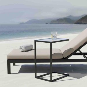 Mesa Auxiliar Metálica Krika 43x33x62