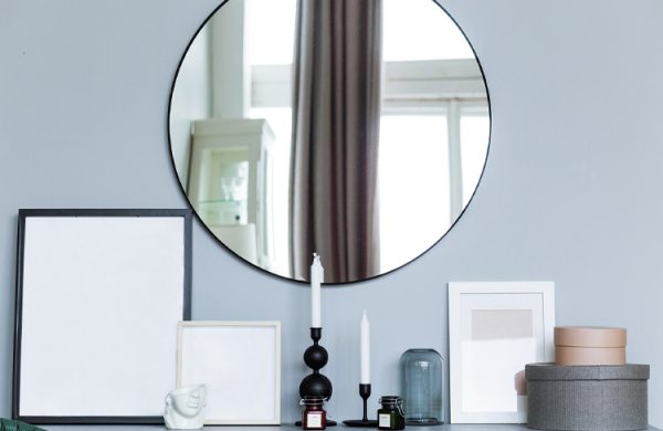 Espejo Circular Varena Negro 60 a 150 cm. - Imagen 7