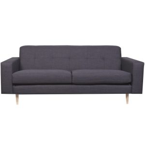Sofa Kandel gris marengo con fondo blanco