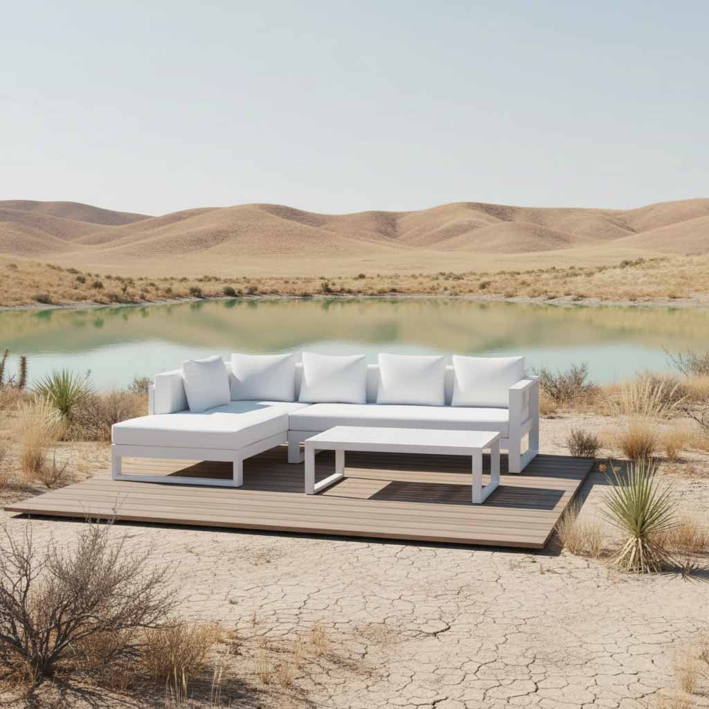 Set Muebles Terraza Mons Blanco / Colores - Imagen 3