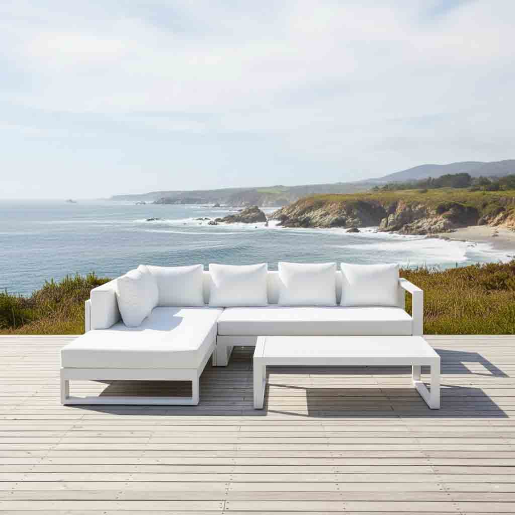 Set Muebles Terraza Mons Blanco / Colores - Imagen 2