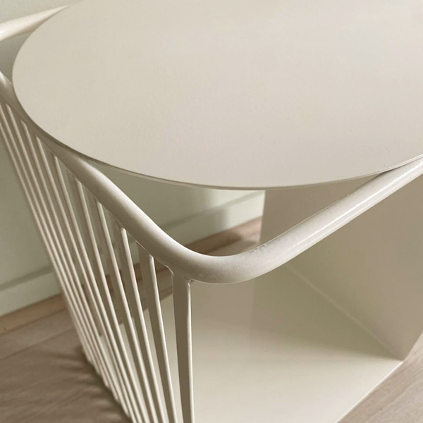 Mesa Auxiliar Metálica Brig 36x46x45,5 - Imagen 3