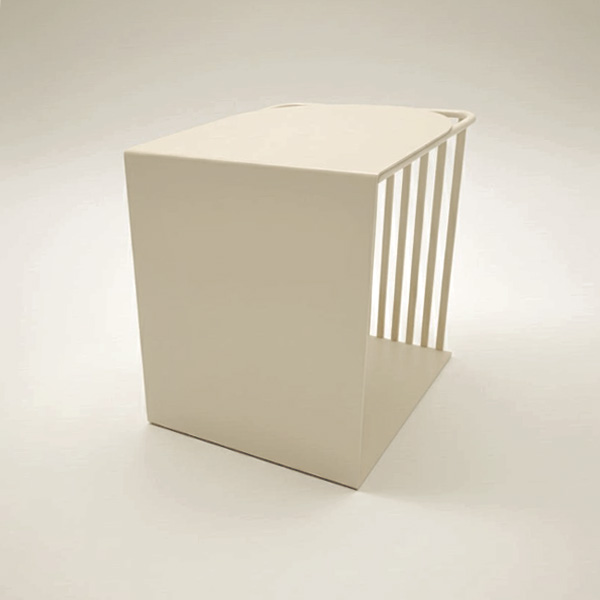 Mesa Auxiliar Metálica Brig 36x46x45,5 - Imagen 2