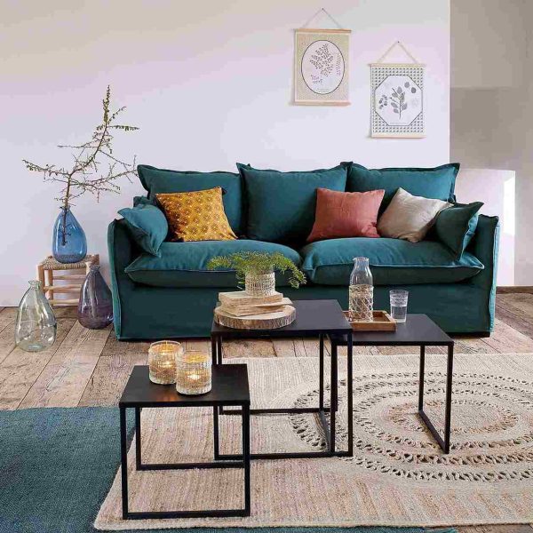 Mesa de centro / Lateral ambientadas en un living