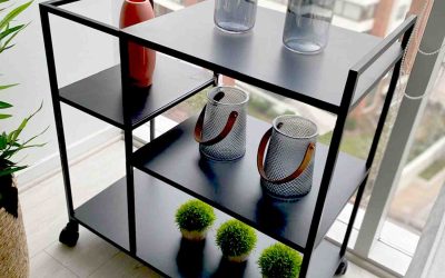 Carro bar: elegancia funcional para espacios con carácter