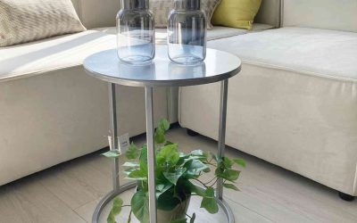 Mesa Auxiliar Redonda: un complemento para tu decoración