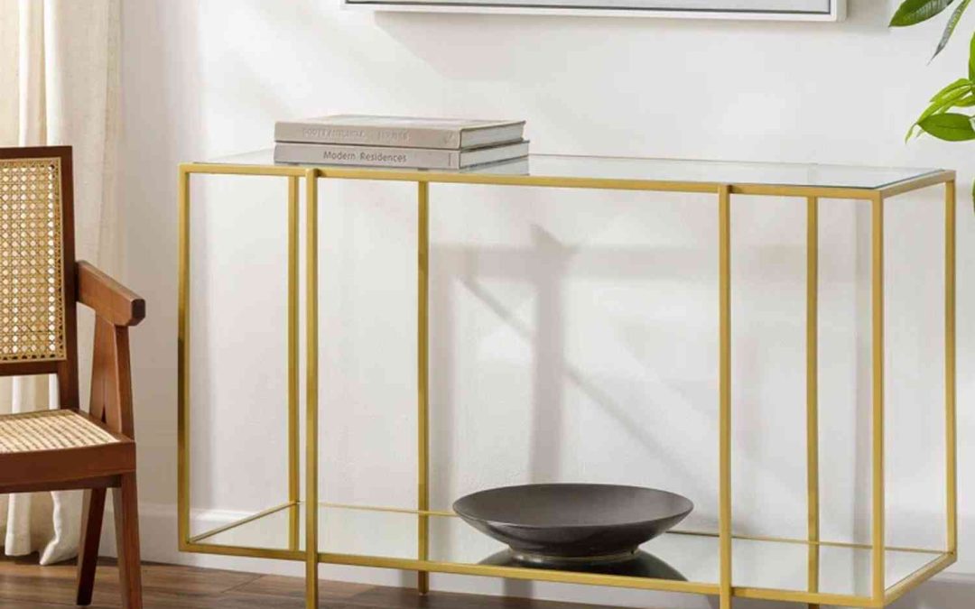 El arrimo dorado: una pieza que eleva la elegancia de tu hogar