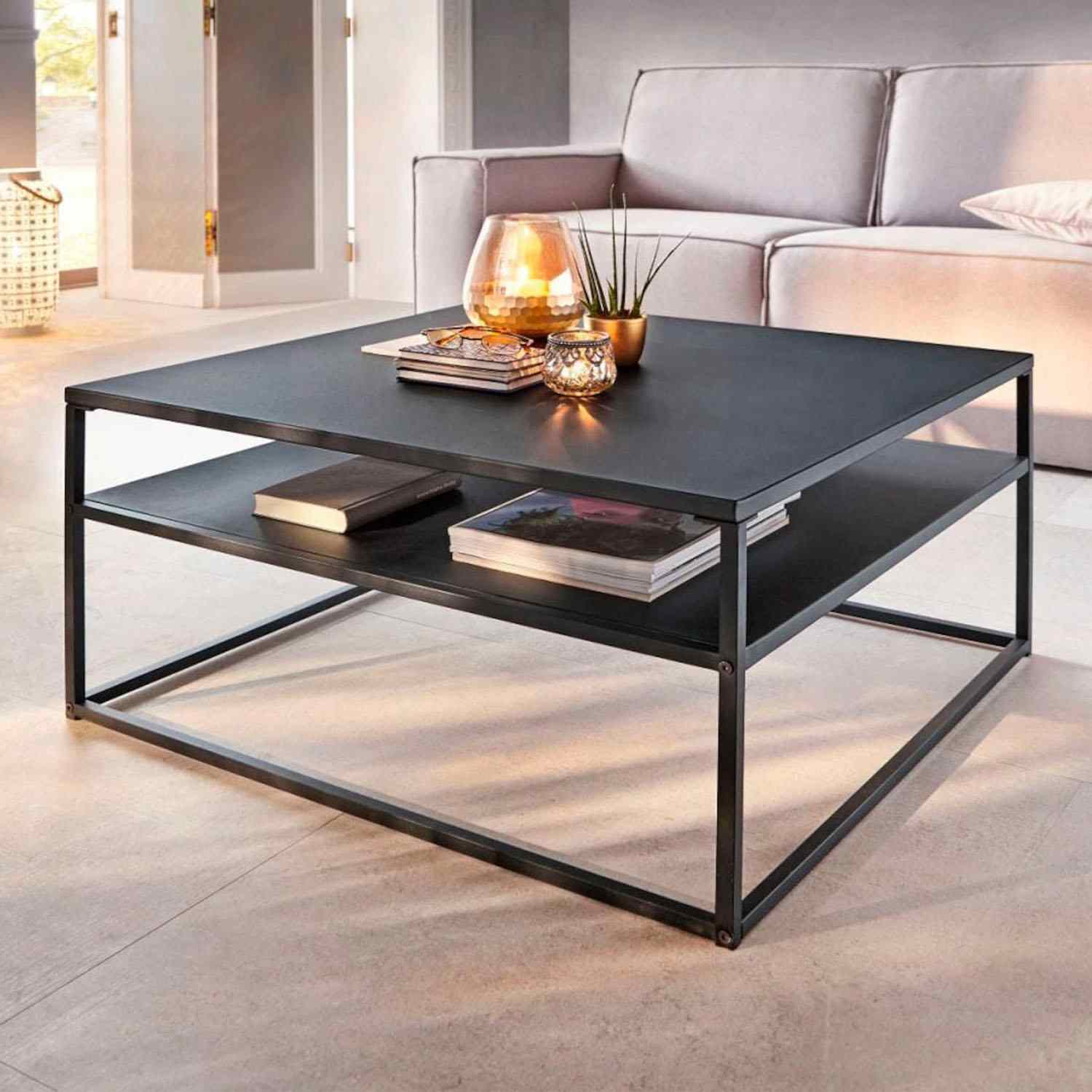 Mesa de centro Kreil de fierro