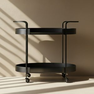 Carro Bar Metálico Larisa 87x44x81