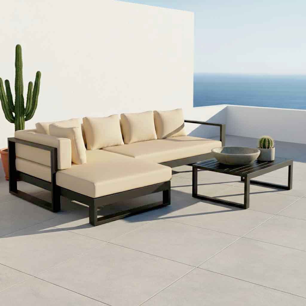 Set Muebles Terraza Mons Negro / Colores - Imagen 9