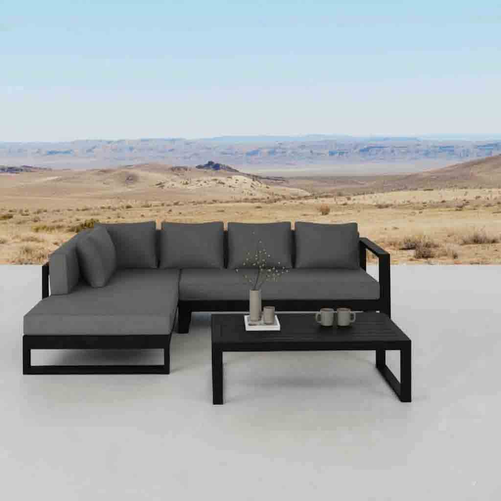 Set Muebles Terraza Mons Negro / Colores - Imagen 2