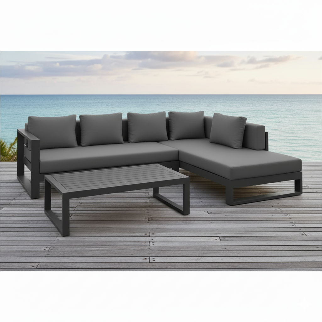 Set Muebles Terraza Mons Negro / Colores - Imagen 3
